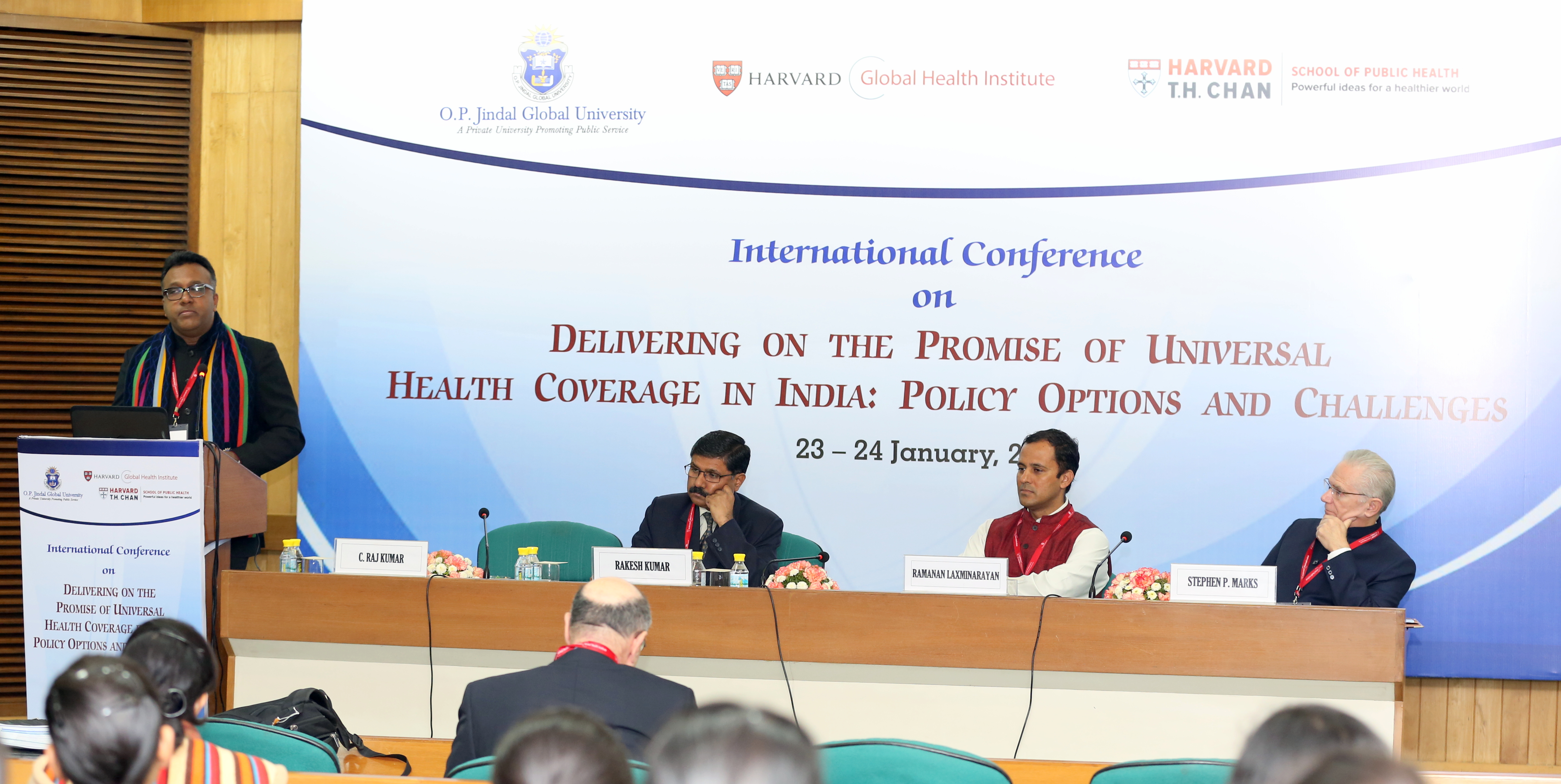 International Conference by Harvard & Jindal University Moots Comprehensive Health Coverage in India