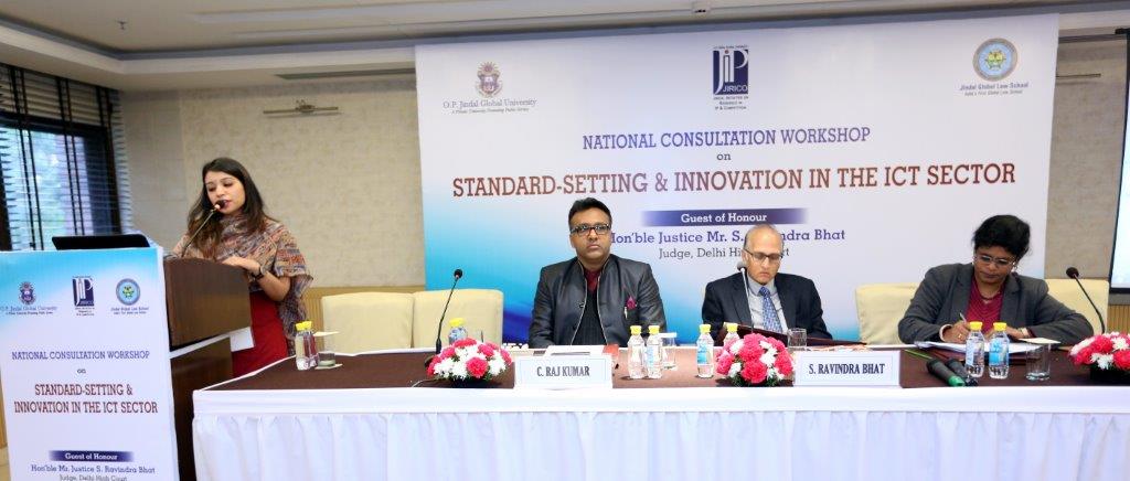 Jindal Initiative on Research in IP and Competition Organizes National Consultation Workshop on Standard Setting and Innovation in (ICT) Sector