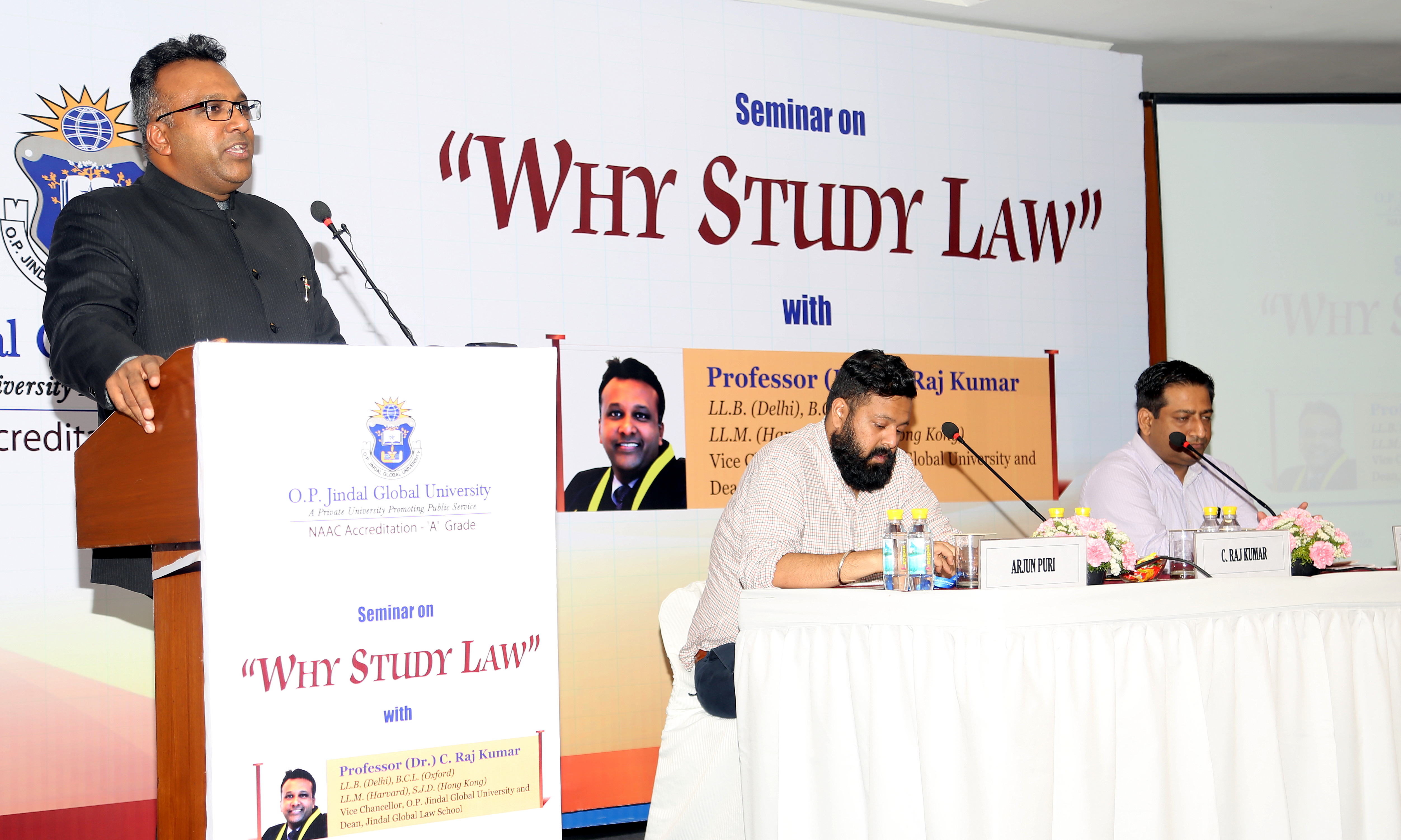 “Diversification of Legal Profession Opens Range of Career Options for Law Students”, Says Prof C Raj Kumar, Vice Chancellor, O. P. Jindal Global University (JGU)