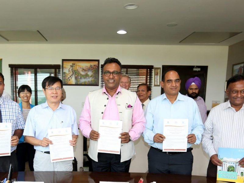 O.P. Jindal Global University and Tsinghua University Sign MOU Fostering Sino-Indian Cooperation