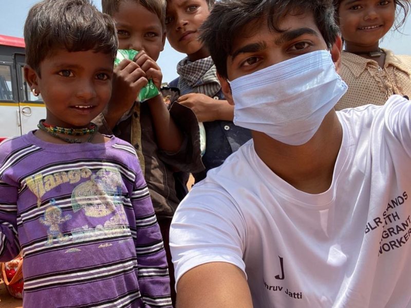 Lending a Helping Hand to Humanity: JSIA student & Corona Warrior, Dhruv Jatti, Shows the Way