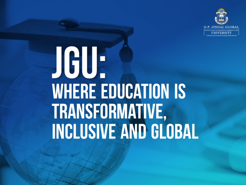 JGU: Where Education is Transformative, Inclusive and Global