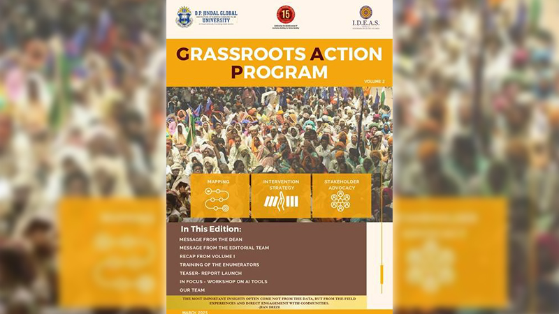 Second Edition (Volume II) of the GAP Newsletter