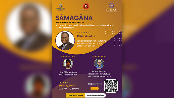 Samagan Series on Economic and Institutional Drivers of Indo-African Trade Relations