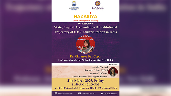 Nazariya Invitation: A Talk by Dr. Chirashree Das Gupta