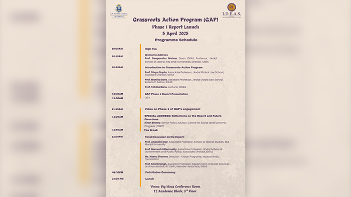 Grassroots Action Program Report Launch