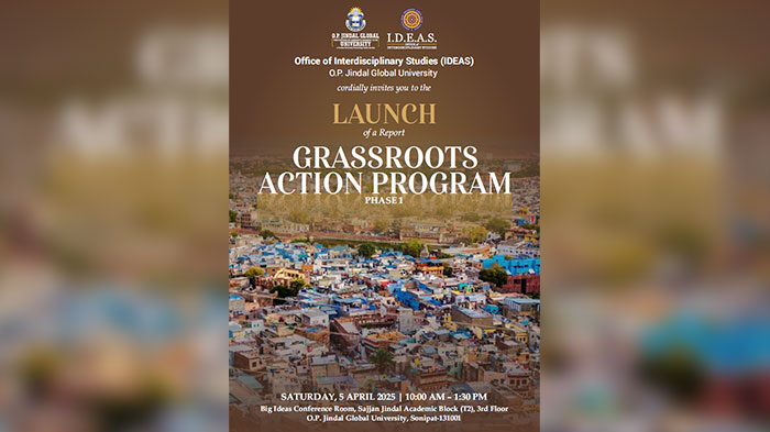 Report Launch of the Grassroots Action Program – Phase 1