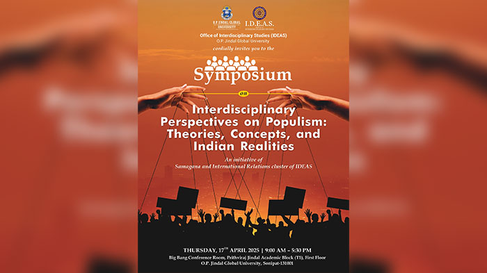 Symposium on Interdisciplinary Perspectives on Populism: Theories, Concepts & Indian Realities
