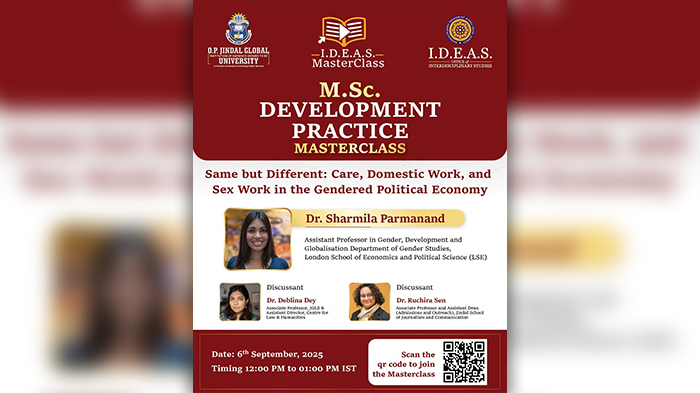 “Same but Different: Care, Domestic Work and Sex Work in the Gendered Political Economy” by Dr. Sharmila Parmanand