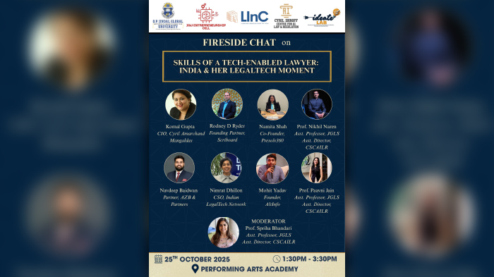FIRESIDE CHAT | Skills of a Tech-Enabled Lawyer: India & Her LegalTech Moment