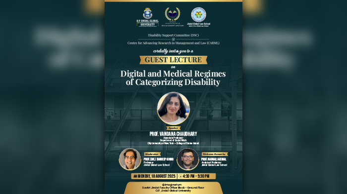 Guest Lecture on Digital and Medical Regimes of Categorizing Disability