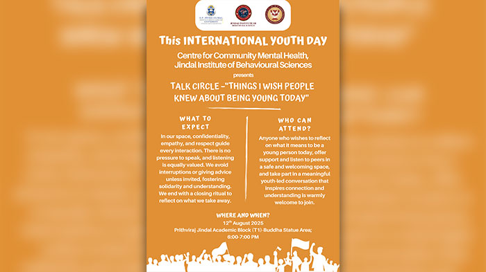 TALK CIRCLE – “Things I Wish People Knew About Being Young Today”