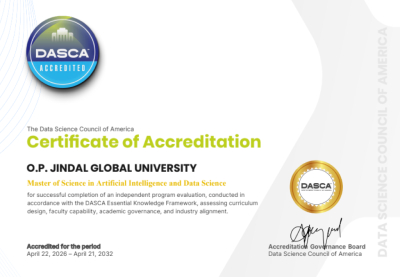 DASCA Certificate