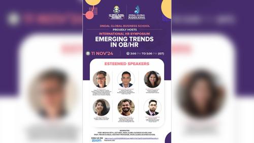 INTERNATIONAL HR SYMPOSIUM EMERGING TRENDS IN OB/HR