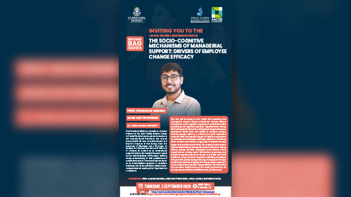 The Socio-Cognitive Mechanisms of Managerial Support: Drivers of Employee Change Efficacy