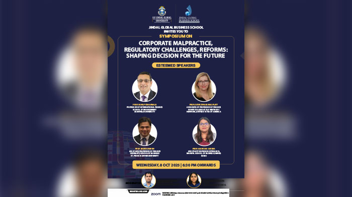 International Symposium on Corporate Malpractice, Regulatory Challenges, and Reforms: Shaping Decision for the Future