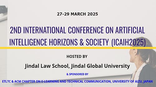 Second International Conference on Artificial Intelligence Horizons (ICAIH 2025)