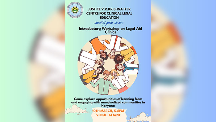 Justice V.R. Krishna Iyer Centre for Clinical Legal Education | Legal Aid Workshop & Orientation