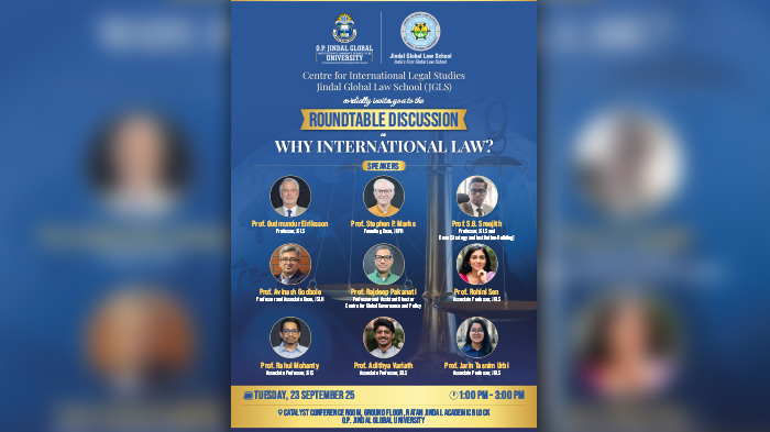 Invitation to a Roundtable Discussion on International Law