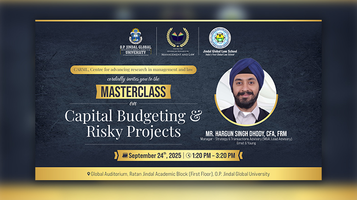 Masterclass on Capital Budgeting & Risky Projects