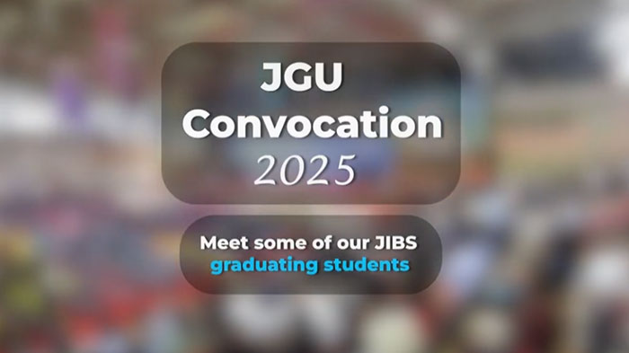 Reflections from the Graduating Cohort of JIBS | JGU Convocation 2025