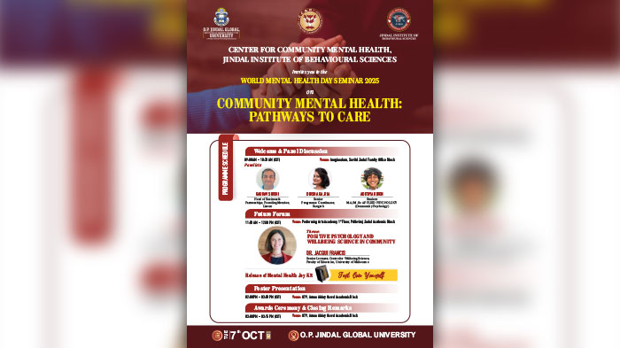 World Mental Health Day Seminar