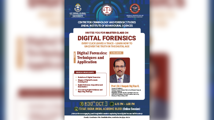 Master Class on Digital Forensics