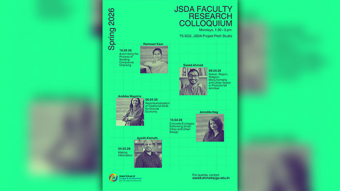 JSDA Faculty Research Colloquium Spring 2026