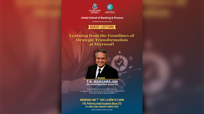 Guest Lecture on Learning from the Frontlines of Strategic Transformation at Microsoft