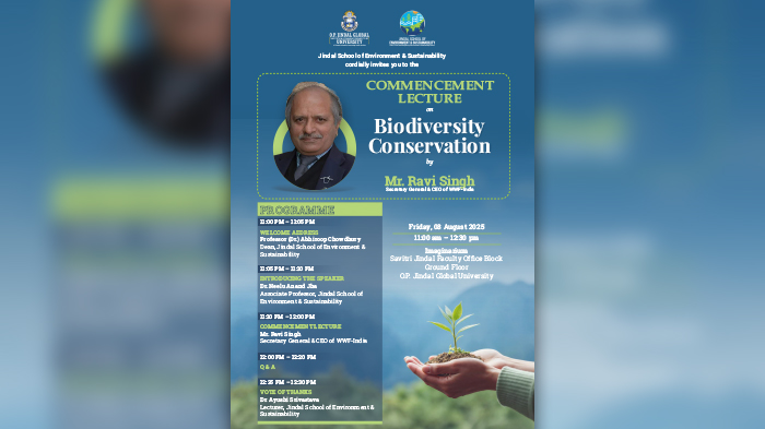 Commencement Lecture for JSES Freshers