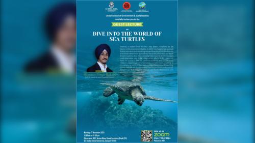 GUEST LECTURE on Dive Into the World of Sea Turtels