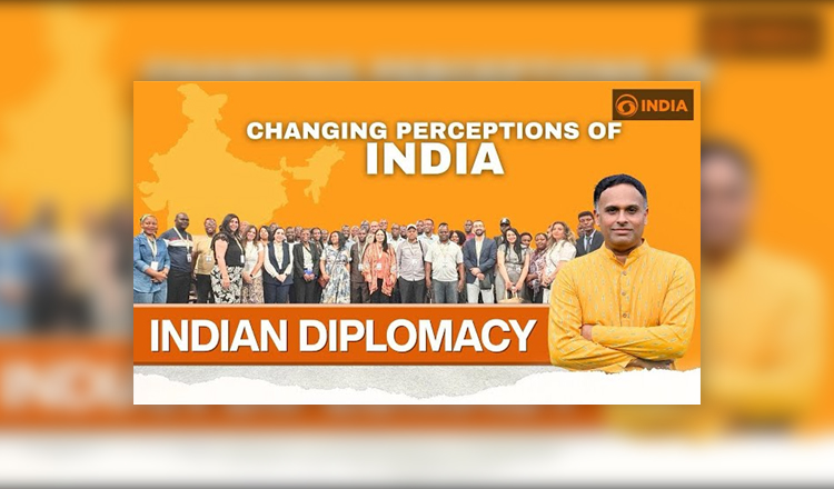 Episode 132 of Dr. Sreeram Chaulia's TV show on Changing Perceptions of India