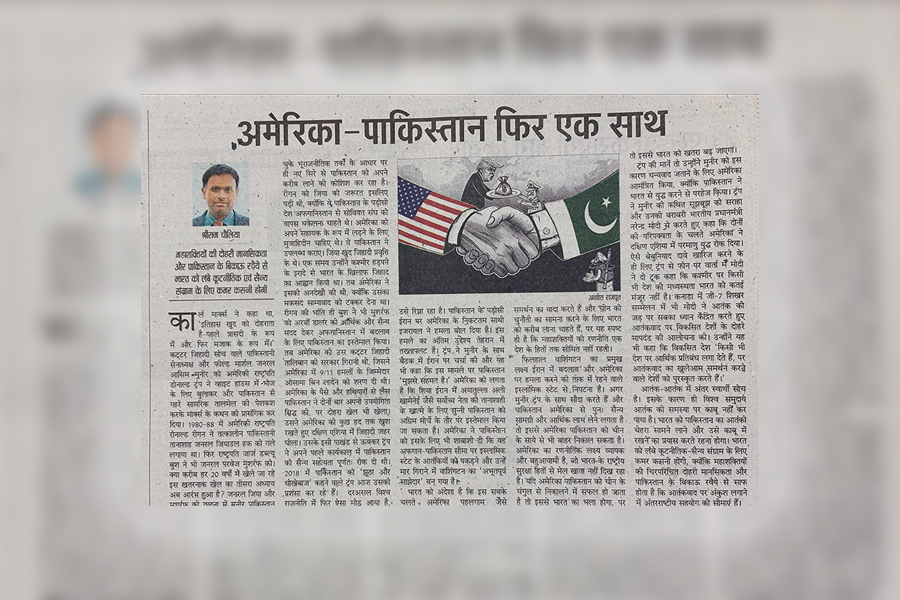 अमेरिका-पाकिस्तान फिर एक साथ, भारत को लंबे कूटनीतिक एवं सैन्य संग्राम के लिए कमर कसनी होगी