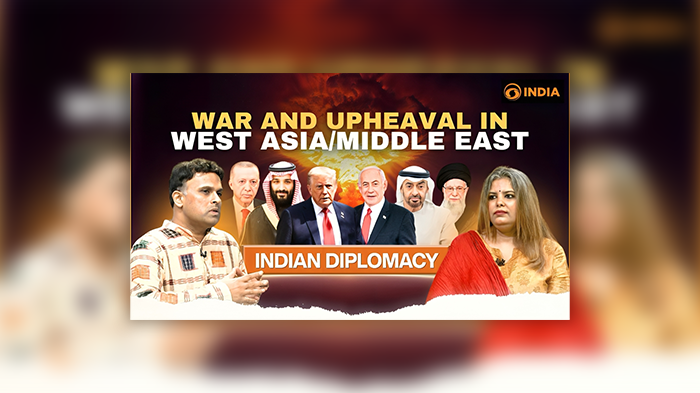 Episode 134 of the Indian Diplomacy TV show on war and upheaval in West Asia or the Middle East