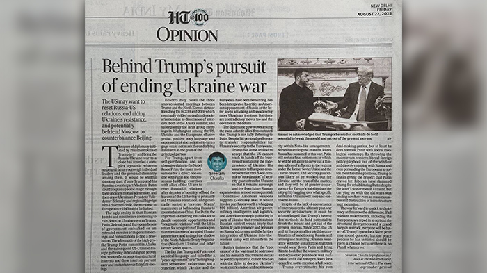Behind Trump’s pursuit of ending Ukraine war