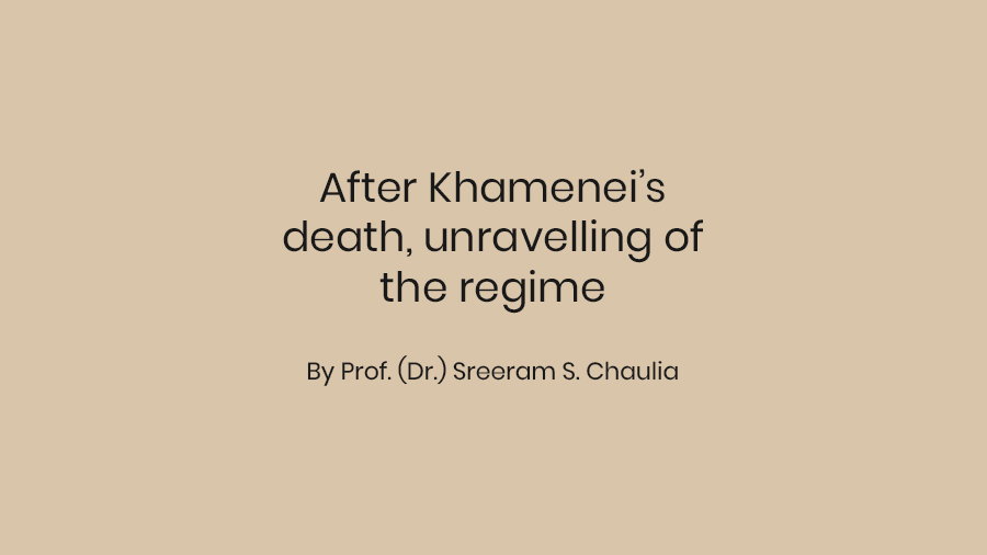 After Khamenei’s death, unravelling of the regime