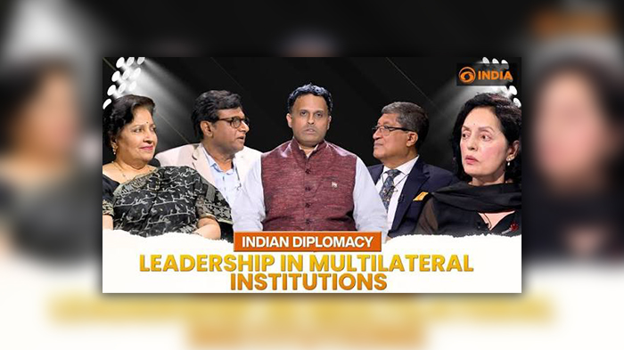 Episode 185 of Dr. Sreeram Chaulia's 'Indian Diplomacy' TV show on DD India