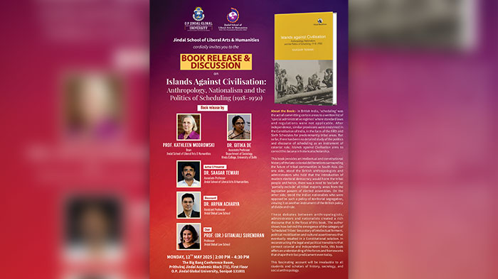 Join the Release and Discussion on the book “ Island Against Civilisation”