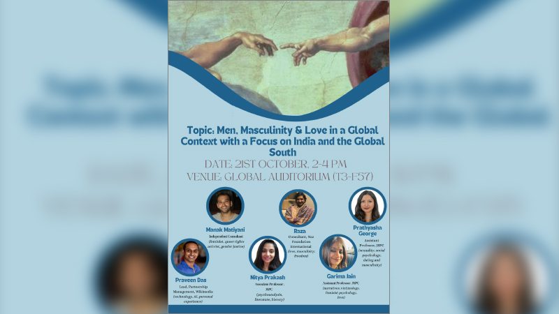 Panel Discussion on Men, Masculinity & Love in a Global Context with a focus on India and the Global South