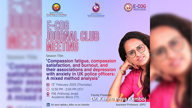 E-Cog, the Emotion and Cognition Research Centre at JSPC