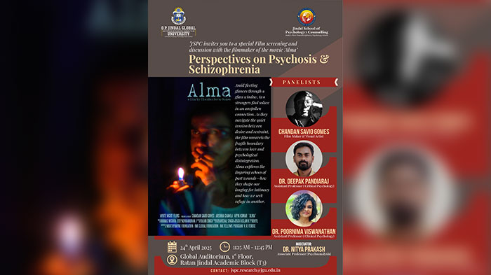 Movie Screening & Discussion on 'Perspectives on Psychosis & Schizophrenia