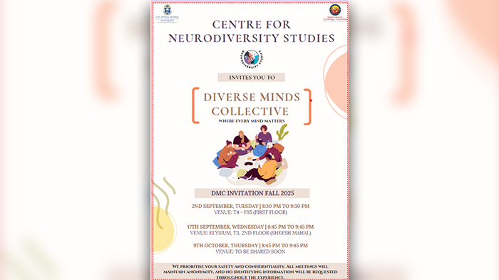 Happening tomorrow: Diverse Minds Collective
