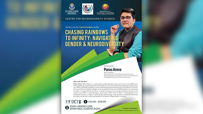 Happening Tomorow: Chasing Rainbows to Infinity: Navigating Gender & Neurodiversity