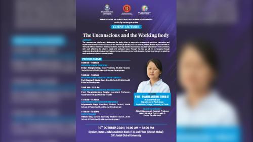 GUEST LECTURE on The Unconscious and the Working Body