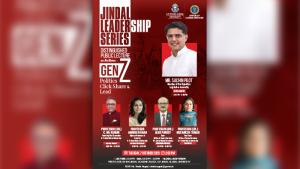 Jindal Leadership Series Lecture by Shri Sachin Pilot