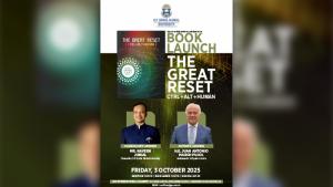 Book Launch Event of "The Great Reset: CTRL + ALT+ HUMAN" H.E. Juan Antonio March Pujol, Ambassador of Spain to India