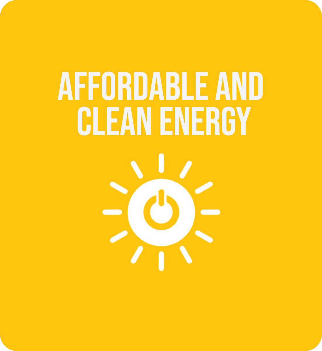 Affordable and Clean Energy