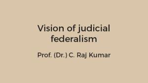 Vision of judicial federalism