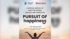 A Special display of selected Books, eBooks, and Videos on Pursuit of Happiness