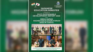 JGU Sustainable Development Report 2025 unveiled at India-Japan Higher Education Forum, Tokyo